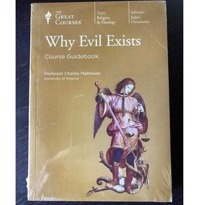 The Great Courses Why Evil Exists DVD Set with Guidebook‎ Professor Mathewes NEW